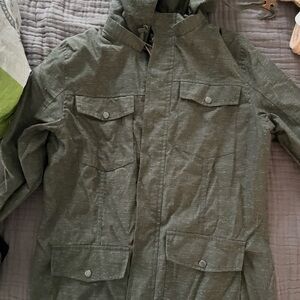 United By Blue Forest Green Hooded Jacket